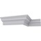Ekena Millwork 3"H x 2 1/2"P x 4"F x 94 1/2"L Valeriano Dentil Crown Moulding MLD03X02X04VA - alternate 5